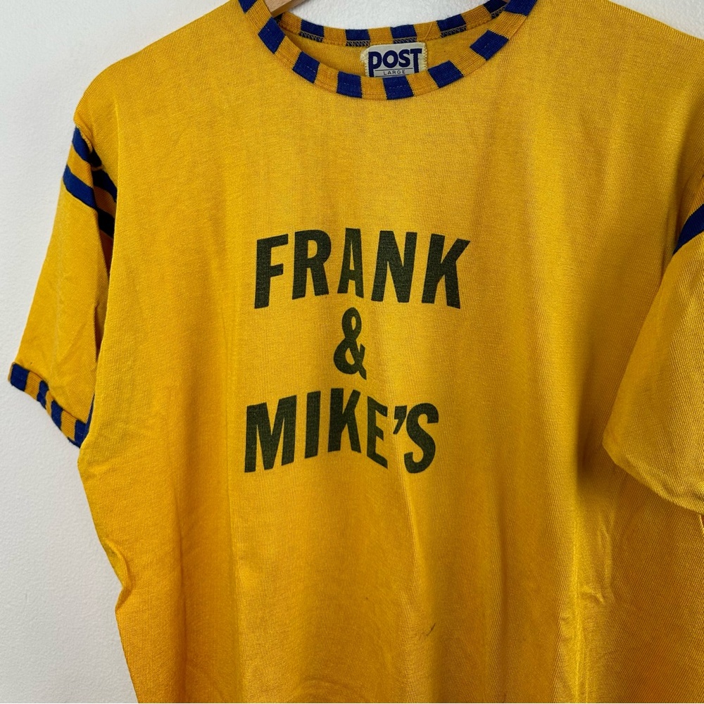 True Vintage T Shirt 1930s 1940s 1950s Adult Large Post